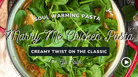 Marry Me Chicken Pasta | A Creamy, Romantic Dinner Delight!