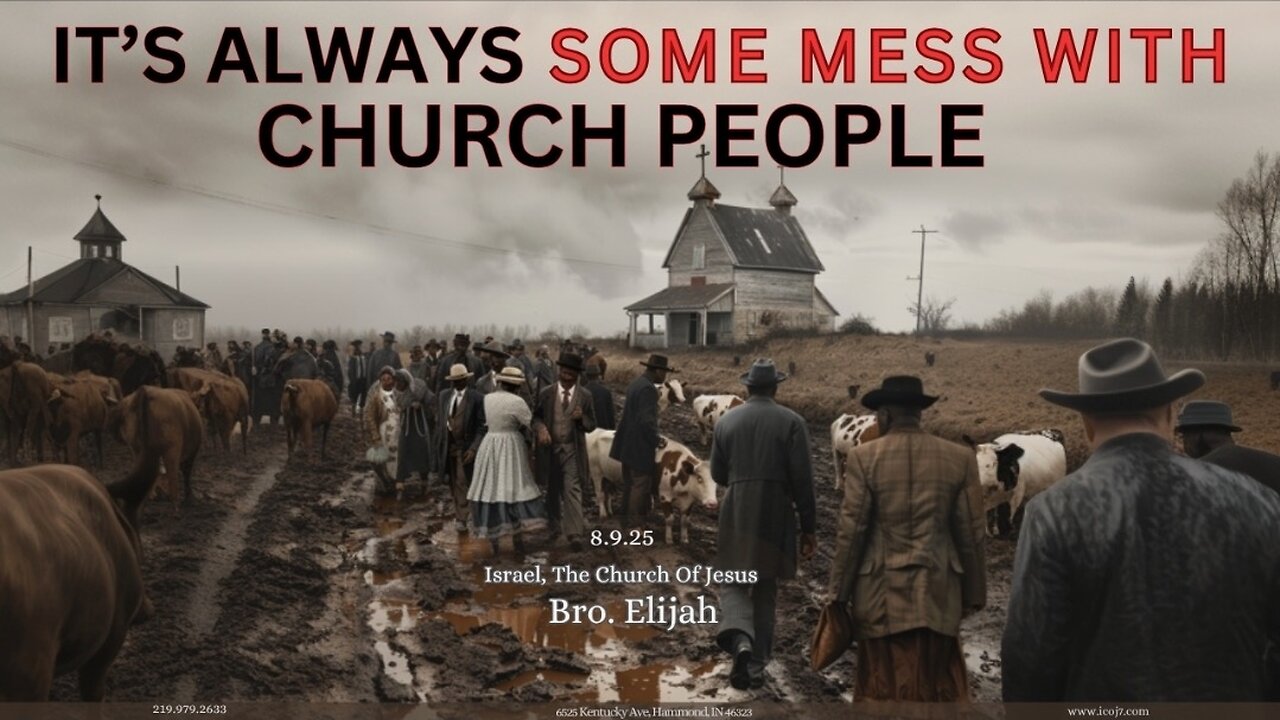 IT'S ALWAYS SOME MESS WITH CHURCH PEOPLE