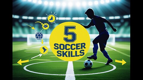 5 MOST BASIC SOCCER_FOOTBALL SKILLS for BEGINNERS