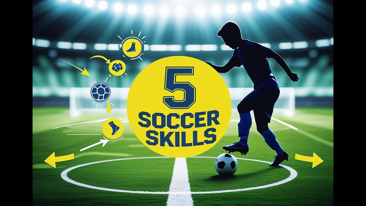 5 MOST BASIC SOCCER_FOOTBALL SKILLS for BEGINNERS