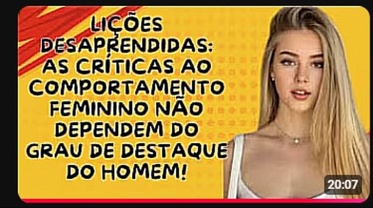 LIÇÕES ESQUECIDAS!