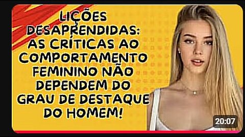 LIÇÕES ESQUECIDAS!