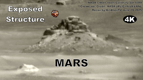 MARS Exposed Structure. Multi Anomaly Update. ArtAlienTV 4K