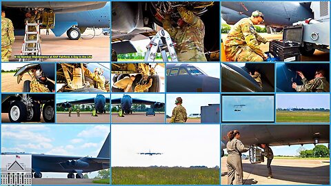 B-52 Bomber Maintenance at RAF Fairford: A Day in the Life
