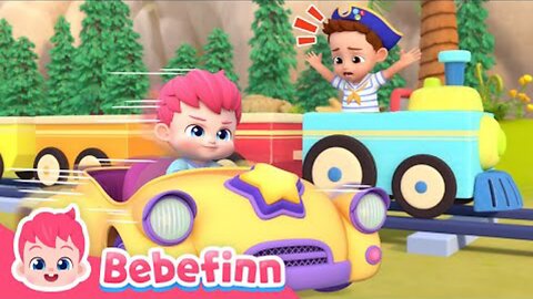 Vroom! What Moves Faster? | Song for Kids | Bebefinn Nursery Rhymegs