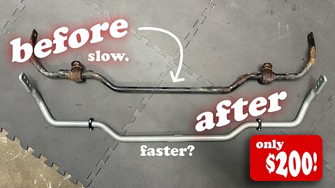 Go Faster The Easy Way! - Whiteline Swaybar Install