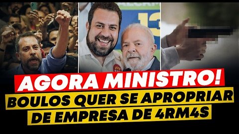 URGENTE! NOVO MINISTRO Guilherme BOULOS quer se APROPRIAR de EMPRESA de MÍSSEIS