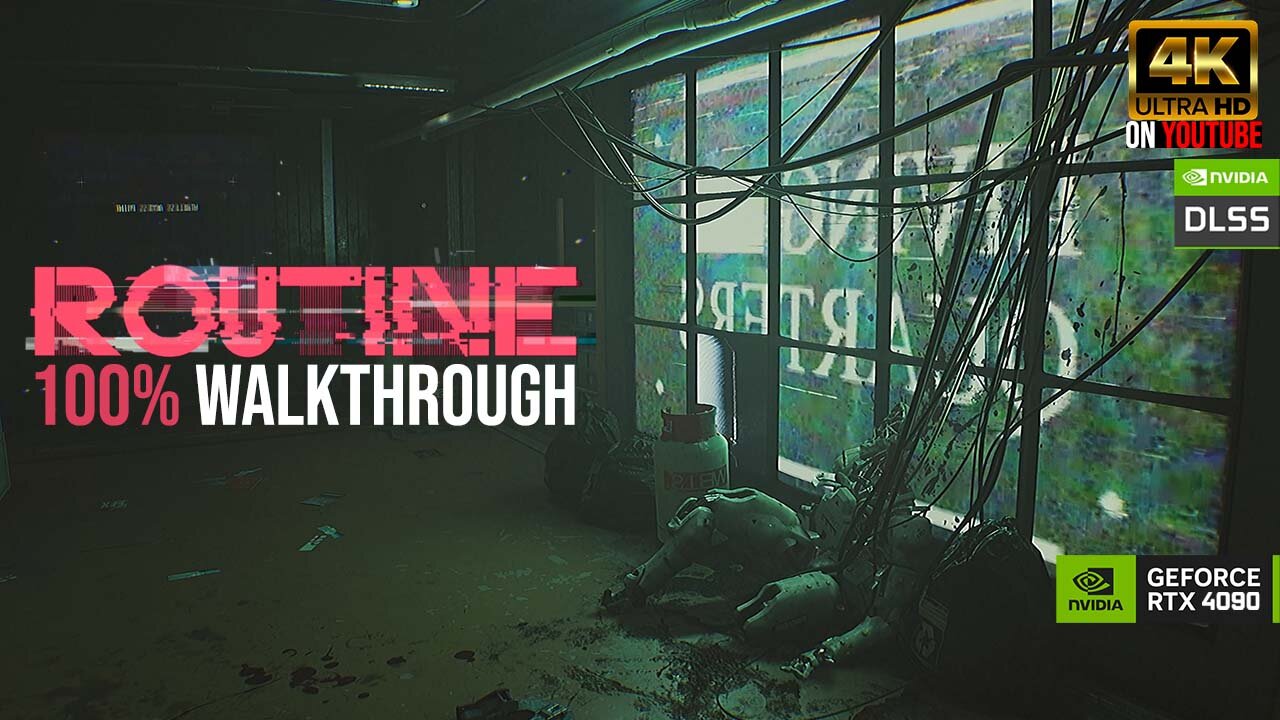 ROUTINE 100% Walkthrough | Full Game | Ultra Settings