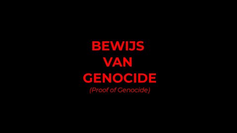 BEWIJS VAN GENOCIDE (Proof of Genocide) - MISDADEN TEGEN DE MENSELIJKHEID DOOR VACCINS