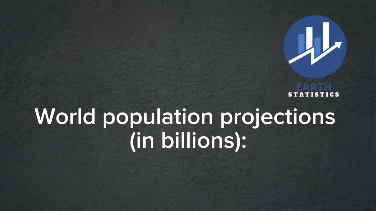 World population projections (in billions)...