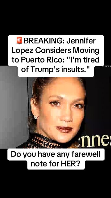 JLo Gotta Go!!
