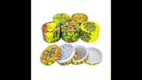 4 Part Dry Herb Flower Grinder
