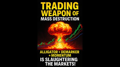 TRADING WEAPON OF MASS DESTRUCTION: Alligator + DeMarker + Momentum Is SLAUGHTERING the Markets!