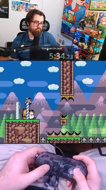 Don’t fall off Monty