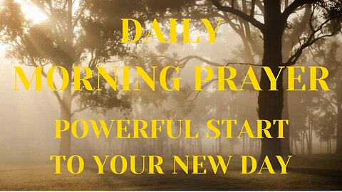 1-Minute Daily Morning Prayer | Powerful Start to Your Day