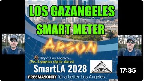"Globalist Smart Meter Arson in Los Gazangeles"