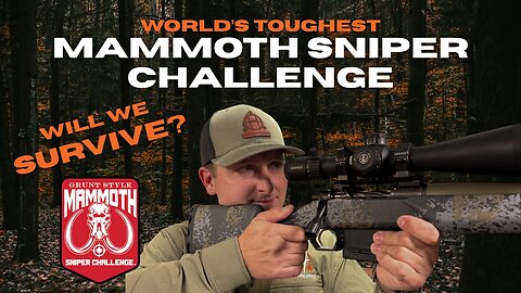 Will We Survive the Toughest Sniper Challenge in the World? - The Mammoth Sniper Challenge