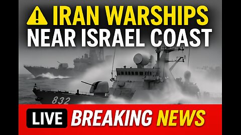 🚨 Breaking News: Iran Warships Near the Coast — Tension Rising Between Iran and Israel ⚓🔥