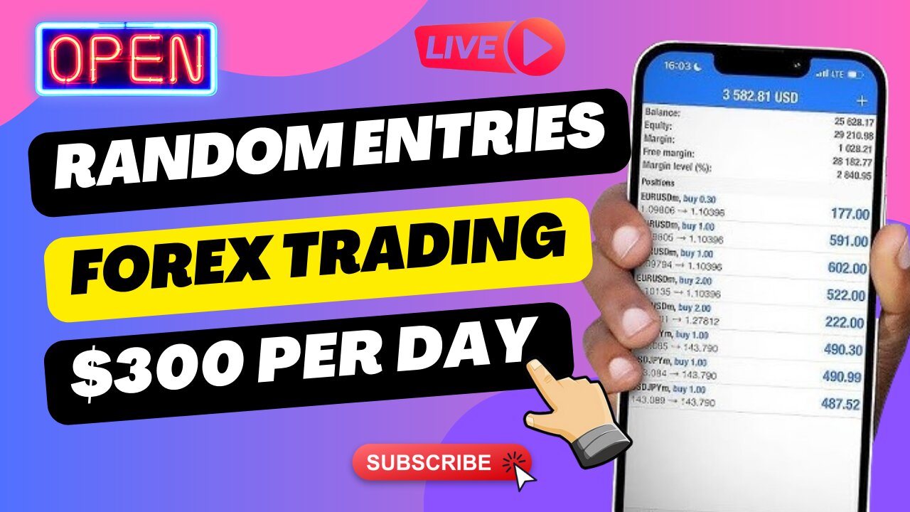 Forex Trading Live + Random Trade Entry Profits!