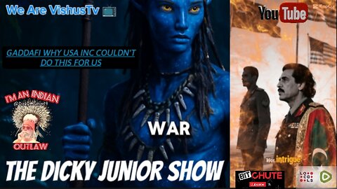 The Dicky Junior Show: "GADDAFI" Why USA INC Couldn't Do This For Us? #VishusTv 📺