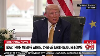 Reporter Asks Trump if He’s in a ‘Bad Mood’ Because He Had a ‘Bad Morning of Golf’