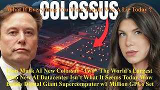Elon Musk AI New Colossus "Two" The World’s Largest 2026 AI Datacenter Isn’t What It Seems Wow