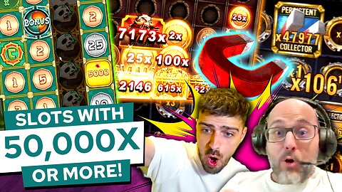 Slots with 50000X or MORE Max Wins