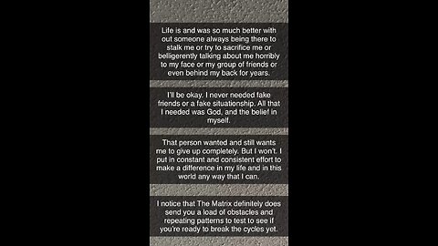 Life is so much better alone than with a bunch of Satanist freaks