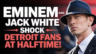 Eminem and Jack White Shock Detroit Fans at Halftime!