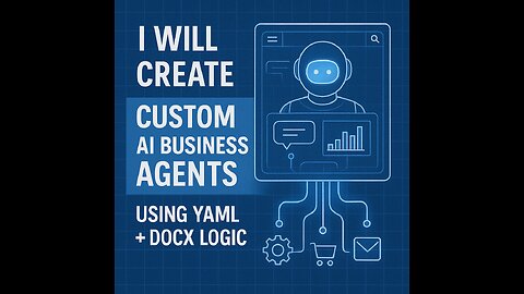 I will create custom AI business agents using Cubed website signature logic