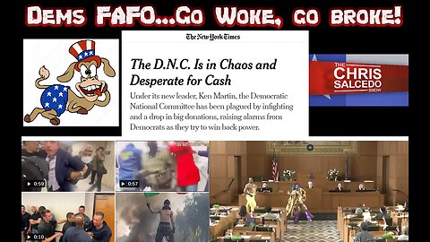USAID Money Stops & Suddenly Dems Can't Pay Their Bills