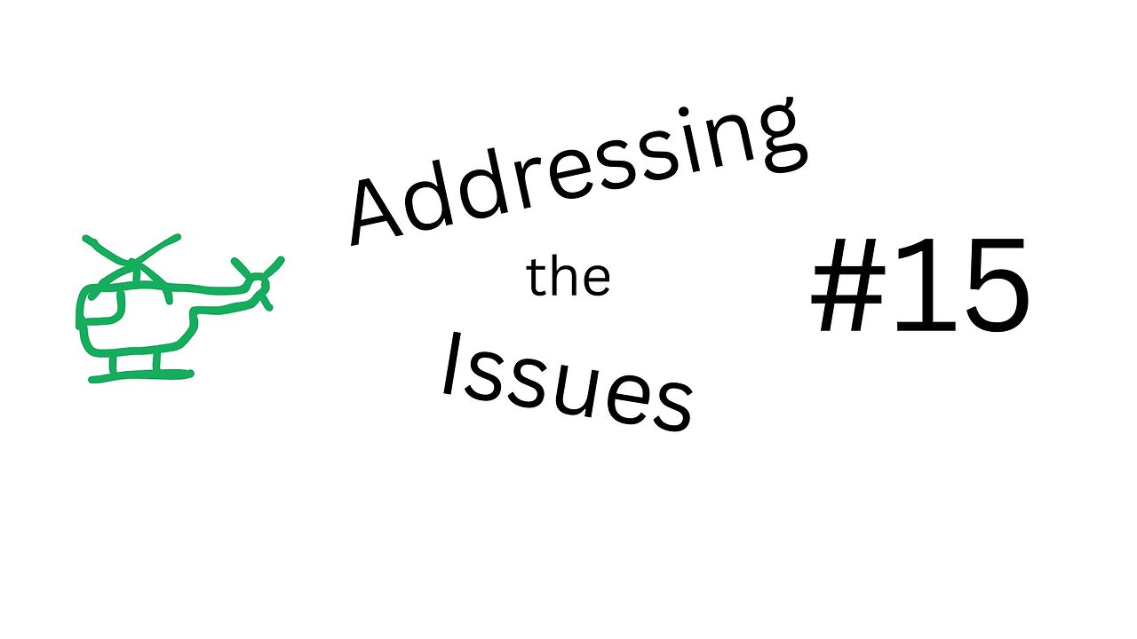 Addressing the Issues Episode #15: Back in Somalia, Thanksgiving Travel, AI News and more.