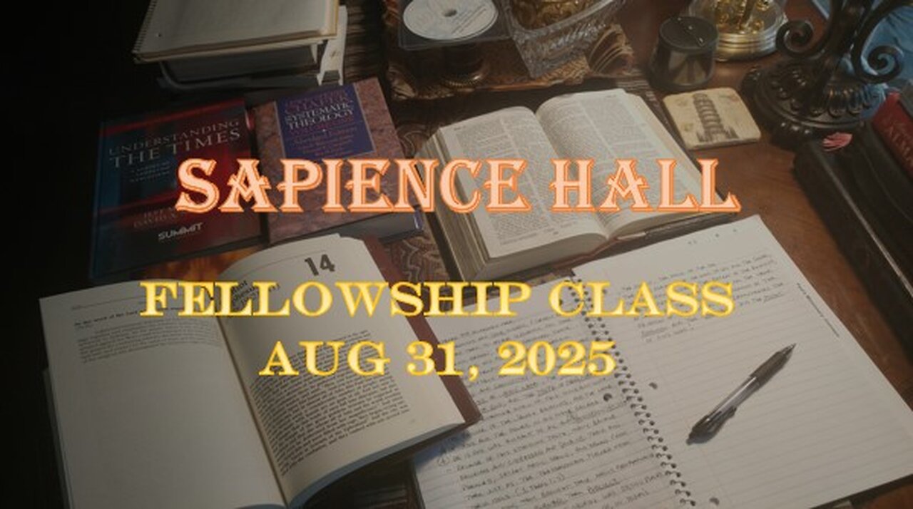 Sapience Hall Fellowship Class August 31, 2025 Zechariah 2:1-13 Dr. R.G. Ford