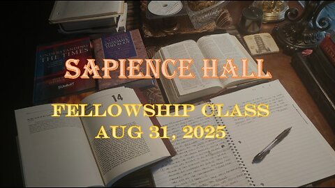 Sapience Hall Fellowship Class August 31, 2025 Zechariah 2:1-13 Dr. R.G. Ford
