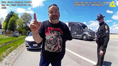 Drunk Semi Driver Poops His Pants on Traffic Stop