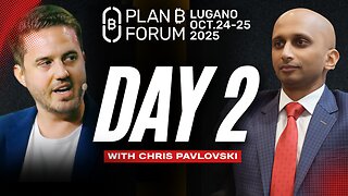 Stephan Livera hosts Plan B Podcast in Lugano