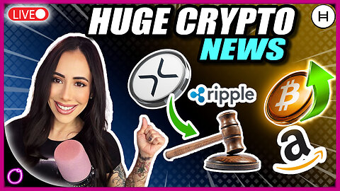 RIPPLE CASE IS OVER - HUGE FIRM INTEGRATES XRP FOR PAYMENTS - BITCOIN FLIPS AMAZON