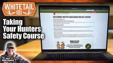 Taking Your Hunters Safety Course