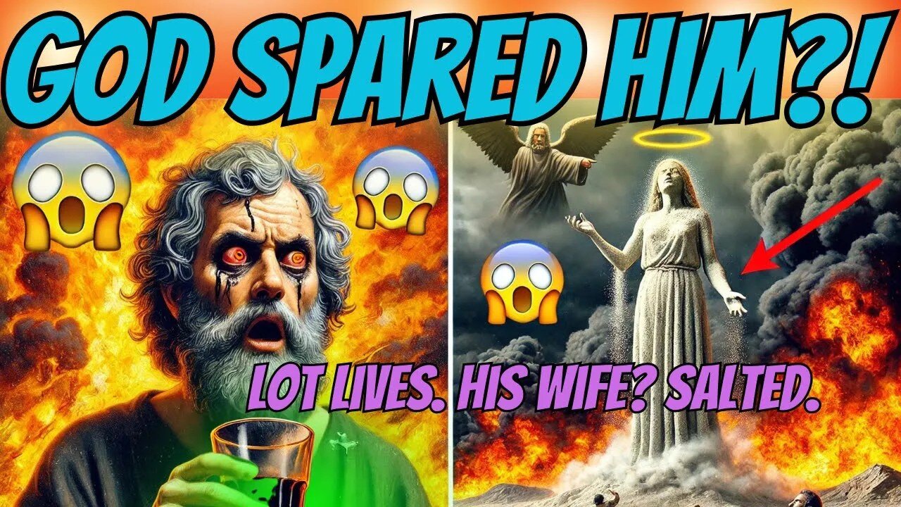 Sodom & Gomorrah: God Burns a City but Saves a Drunk | Troll the Verse