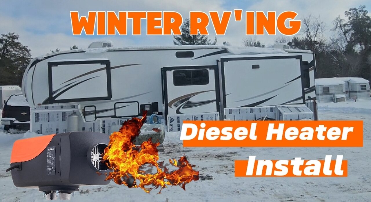 Diesel Heater Install In Our RV, RV Life | Full-Time RV Family