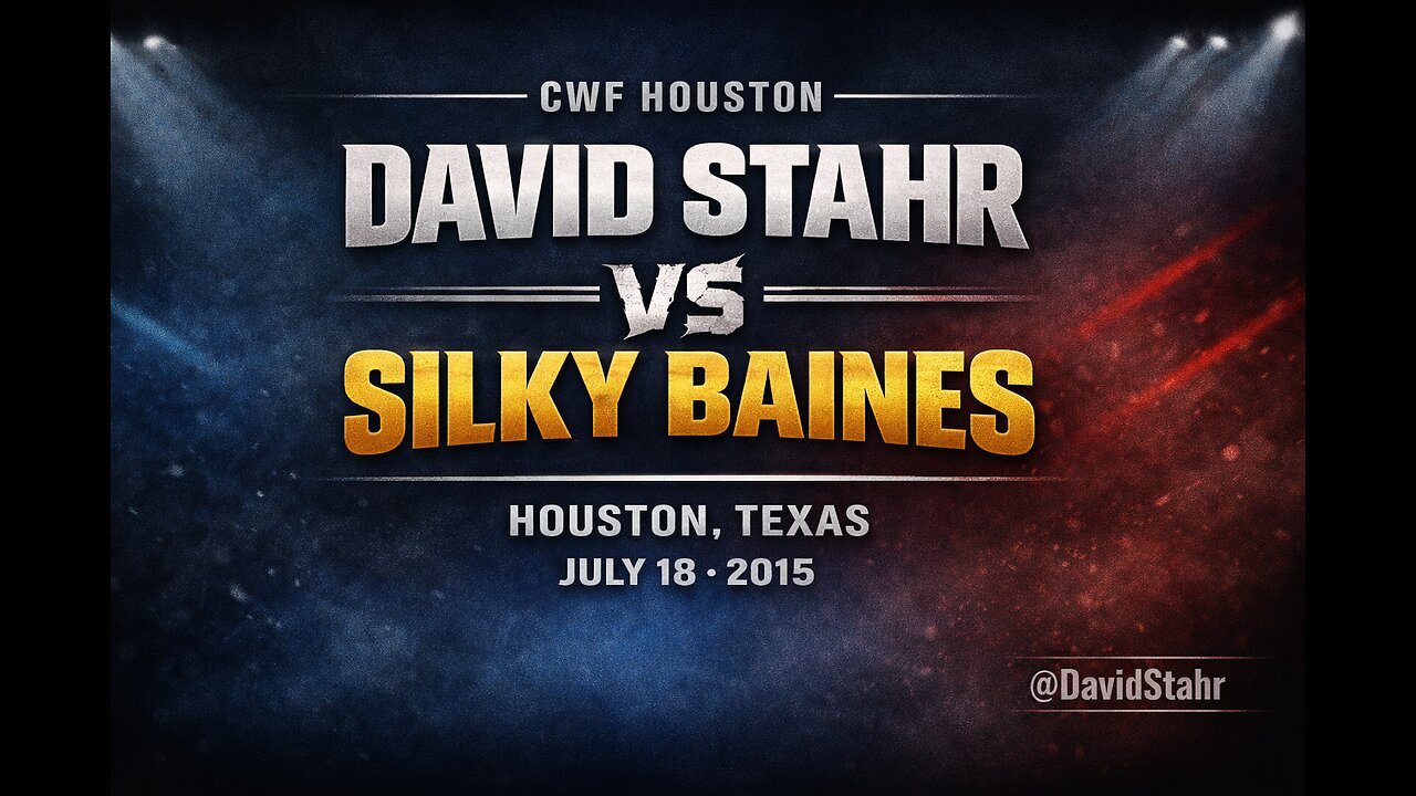 David Stahr vs Silky Baines Brawl at Houston VFW! 🔥💥