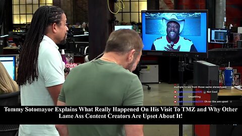 Tommy Sotomayor Explains Why He Told To TMZ That Monkey Images Shouldn't Offend Blacks!