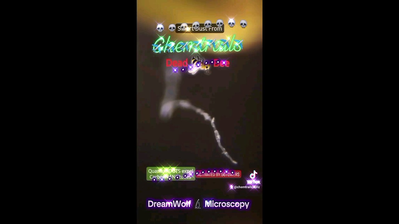 A I MICROtoxins are killingBEES from Chemtrailz 5Gtowers activate QuantumDots