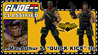 MacArthur S. "Quick Kick"Ito - Night Force - G.I. Joe Classified 164B - Unboxing & Review