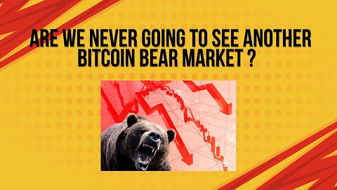 Are we never going to see another Bitcoin bear market?