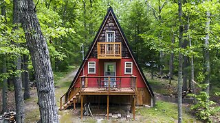 A FRAME CABIN HOUSE IDEAS