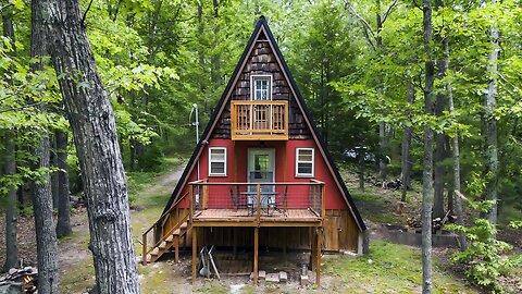 A FRAME CABIN HOUSE IDEAS