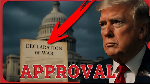 NO WAR WITHOUT CONGRESSIONAL APPROVAL FMR. MARINE DAN MCKNIGHT