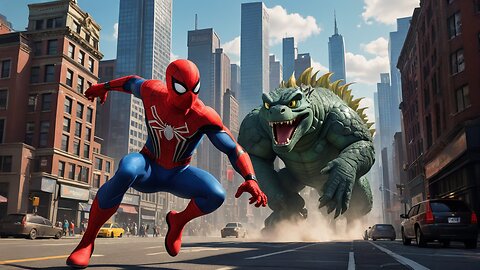 Spider-Man vs. Yonggary A City Saved
