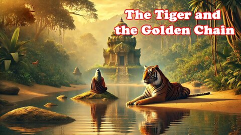 The Tiger and the Golden Chain | Story of Greed and Deception | Animated Moral Tale